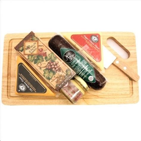 Cheese Board Delights: Cheese & Cracker Gift Basket