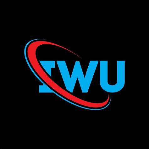 logotipo de iwu. carta iwu. diseño del logotipo de la letra iwu. logotipo de las iniciales iwu ...