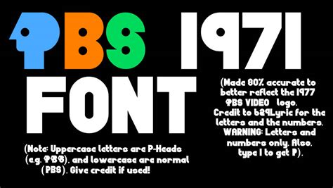 PBS 1971 Font (80% accurate) by TTTEProductions2007 on DeviantArt