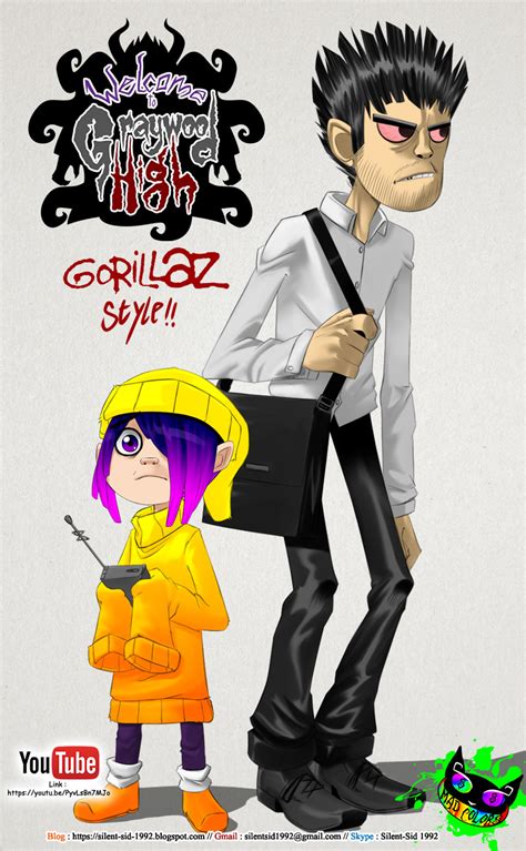 ArtStation - Gorillaz - Silent-Sid and Red