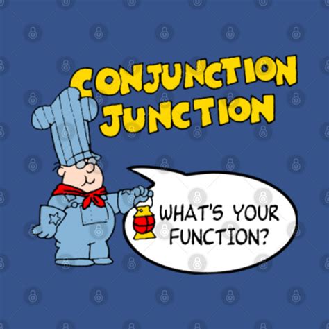 Schoolhouse Rock: Conjunction Junction - Conjunction Junction - T-Shirt | TeePublic