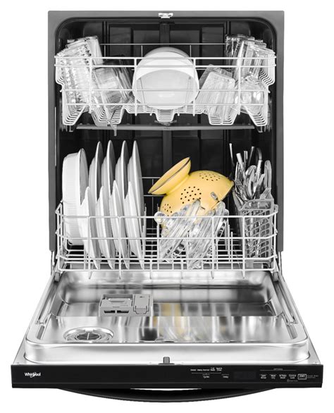 Whirlpool 24" Built-In Dishwasher Black WDT730PAHB - Best Buy