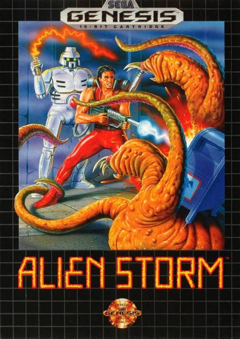 Alien Storm Sega Genesis