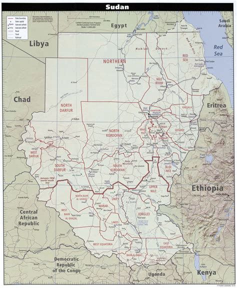 Sudan Maps