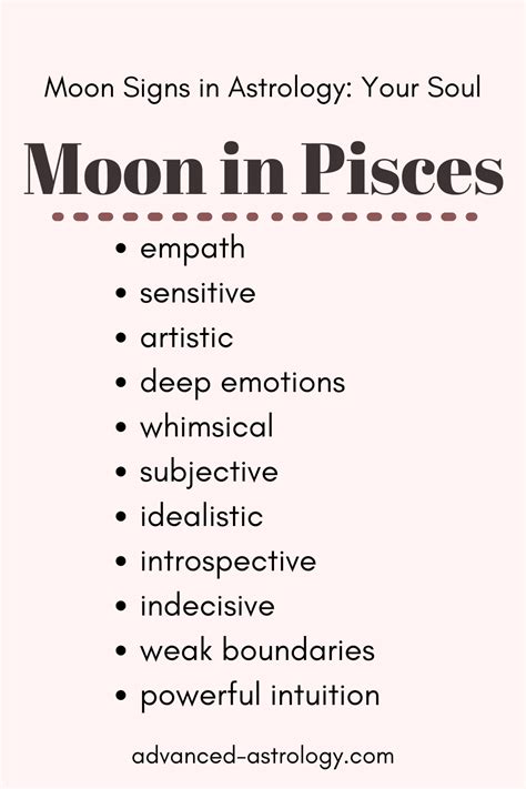 Natal Moon in Pisces: The Ultimate Guide