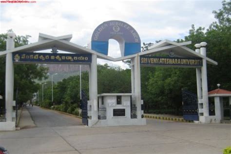 Sri Venkateswara University College of Engineering, Tirupati - courses ...