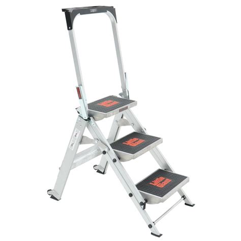 Little Giant Aluminum Safety Step™ Step Stool - 45 1/2"L x 36"H