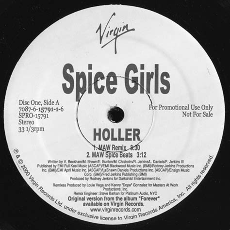 Spice Girls - Holler (2000, Vinyl) | Discogs