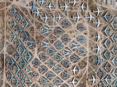 AMARC the biggest plane graveyard, Tucson, Arizona, USA