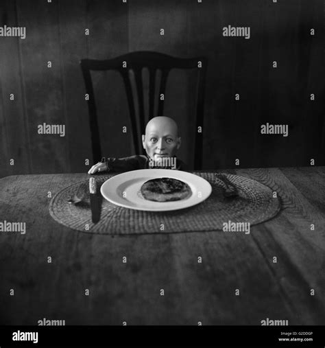 Doll and Dinner Table Stock Photo - Alamy