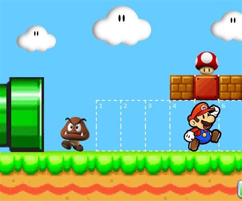 Super Mario Powerpoint Template Free Download