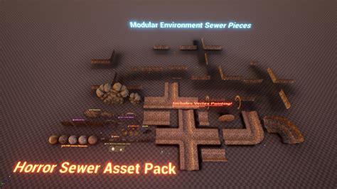 Horror Sewer Environment in Environments - UE Marketplace