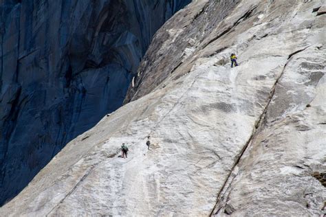 El Capitan Climbers - August 4, 2019 : climbing