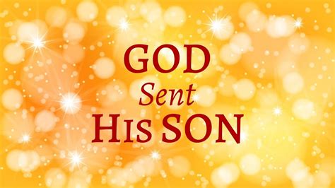 God Sent His Son - YouTube