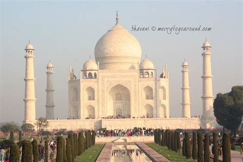 taj mahal bathed in moonlight! or was it? | merry to go around