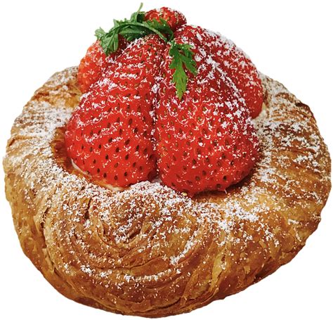 Download Strawberry Puff Pastry Delight | Wallpapers.com