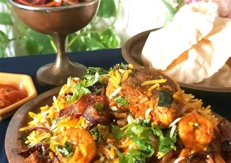 Seafood Biryani Recipe by Vidita Bhatia - Cookpad