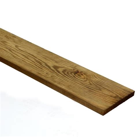 Severe Weather (Common: x 8-ft; Actual: 0.75-in x 3.5-in x 8-ft) Appearance Treated Lumber at ...