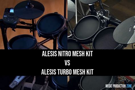 Alesis Nitro Mesh Kit vs Alesis Turbo Mesh Kit (2024) - Music ...