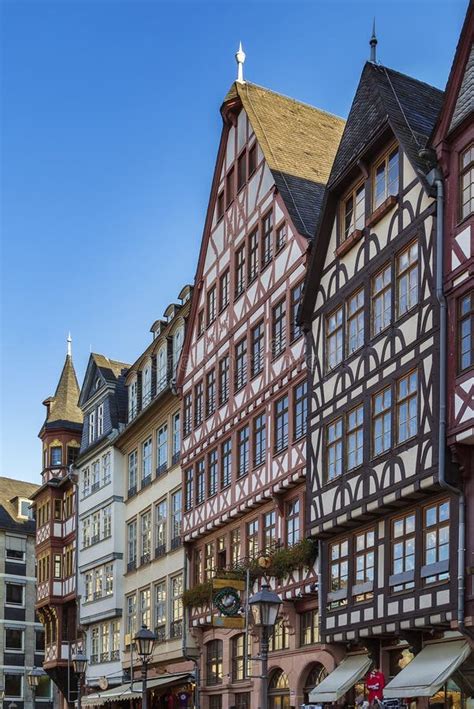 Romerberg Square, Frankfurt, Germany Stock Image - Image of european, medieval: 68332373