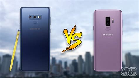 Samsung Galaxy Note 9 vs Galaxy S9 Plus: Specs Comparison | NoypiGeeks