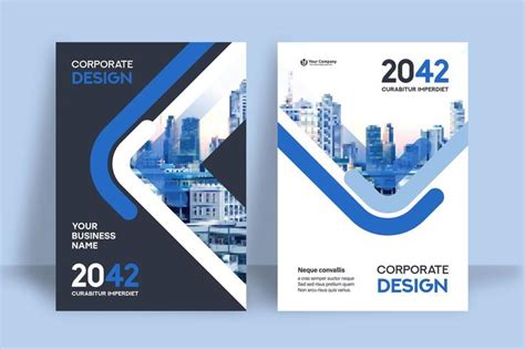 City Background Business Book Cover Design Template 665946 Vector Art at Vecteezy