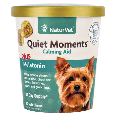 NaturVet Quiet Moments Calming Aid Dog Soft Chews | Petco Store