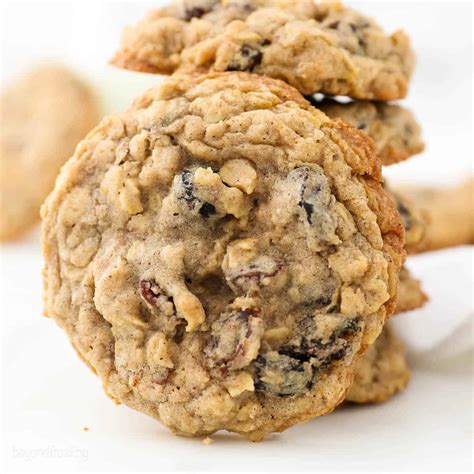 Soft & Chewy Oatmeal Raisin Cookies | Beyond Frosting