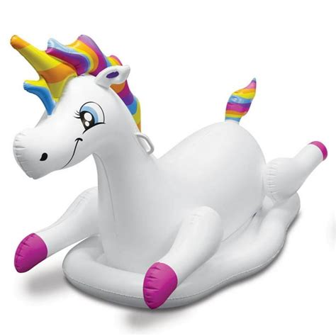 Fine Life - Giant Unicorn Inflatable Pool Float - Walmart.com - Walmart.com