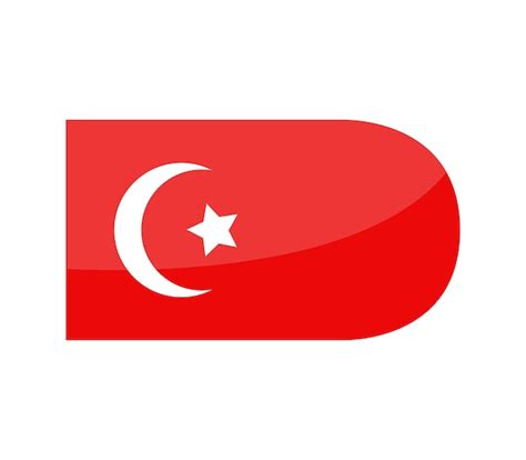 Premium Vector | Turkey flag