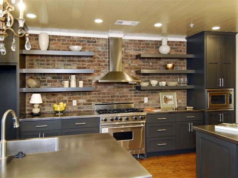 Kitchen With Floating Shelves and Cabinets: A Modern and Sleek Design ...