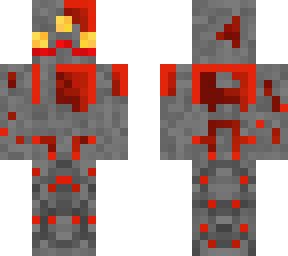 Redstone Monstrosity | Minecraft Skin