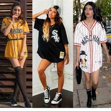 [8 JERSEY COMBOS IN 2022] Baseball jersey outfits for ladies | Lady Refines