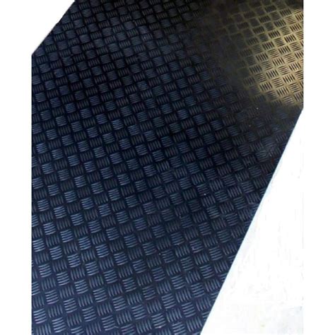 Black 3 ft. x 15 ft. Black Commercial/Residential Rubber Garage Floor Matting WBGM315BK - The ...