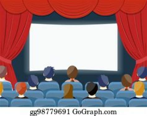 Outdoor Movie Theater Clip Art