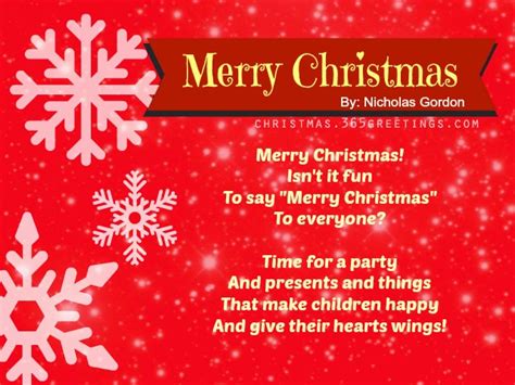 short-merry-christmas-poems | Telespond