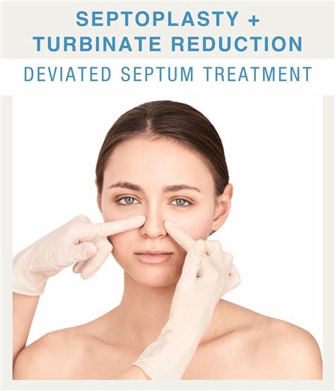 SEPTOPLASTY TURBINATE REDUCTION DEVIATED SEPTUM TREATMENT, 44% OFF