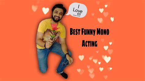 Funny Proposal mono acting by Dirgh Joshi | comedy mono act | funny mono act | best gujarati act ...