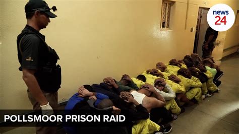 WATCH New correctional facility recruits raid Pollsmoor prison cells - YouTube