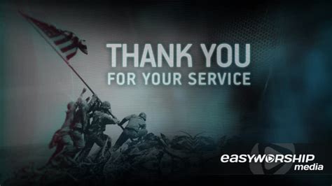 Soldiers Thank You Loop by Hyper Pixels Media - EasyWorship Media