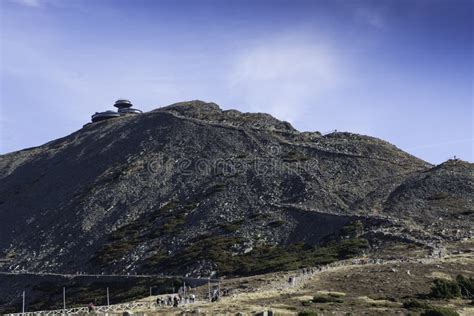 Snezka, or Sniezka - the Highest Mountain of Czech Republic, Giant Mountains - Krkonose National ...