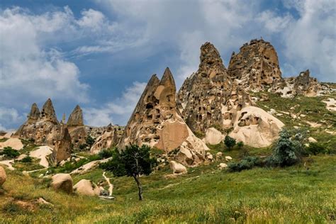 Premium Photo | Uchisar castle in cappadocia