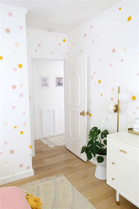 Super Affordable DIY Wallpaper Hack! - A Beautiful Mess