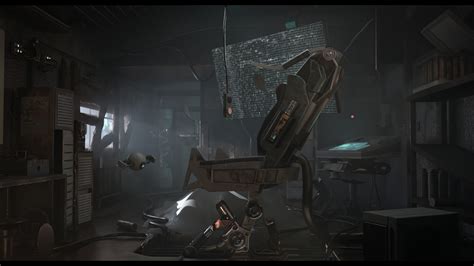 ArtStation - Post apocalyptic science fiction environment