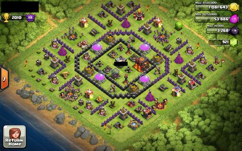 COC BASE 99: TH 10 Hybrid Base 1