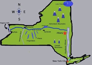 Colonial Maps - The colony of new york