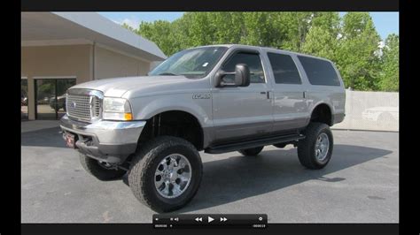 2002 Ford Excursion XLT 7.3L Turbo Diesel Start Up, Exhaust, and In Depth Tour - YouTube