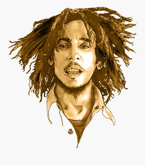 Bob Marley Png Image - Bob Marley Logo Png , Free Transparent Clipart - ClipartKey