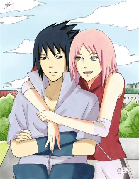 Sasuke Uchiha and Sakura Haruno - Naruto Couples ♥ Fan Art (37487756) - Fanpop