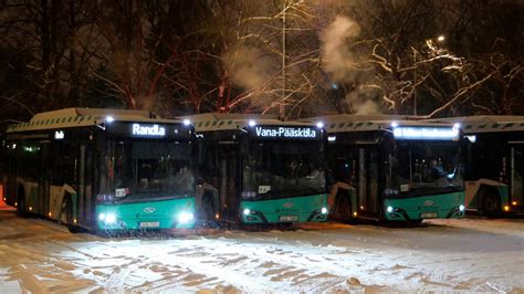 🇪🇪 Two new night bus routes - YouTube